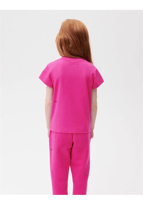 T-Shirt Core In Cotone Organico PPRMINT Fucsia PANGAIA KIDS | 100004305669